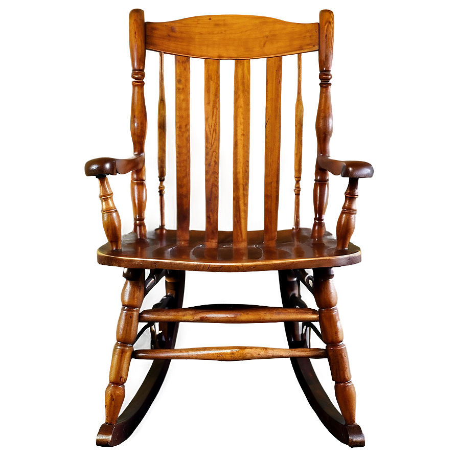 Rocking Chair Front View Png 06122024