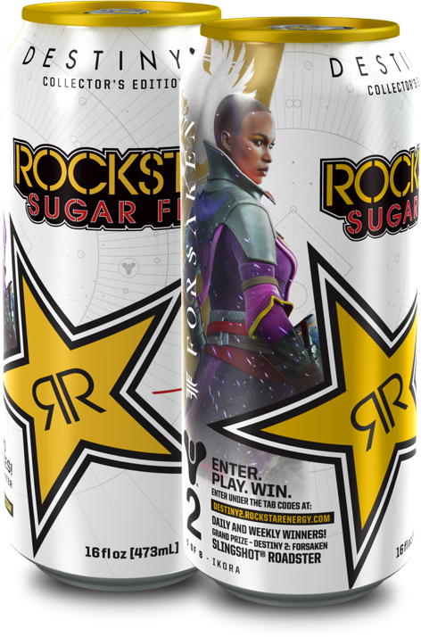 Rockstar Energy Destiny Collector Edition Cans