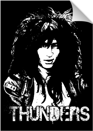 Johnny Thunders - Johnny Thunders T-shirt PNG with transparent background