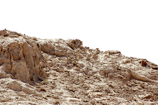 Rocky_ Desert_ Terrain PNG with transparent background