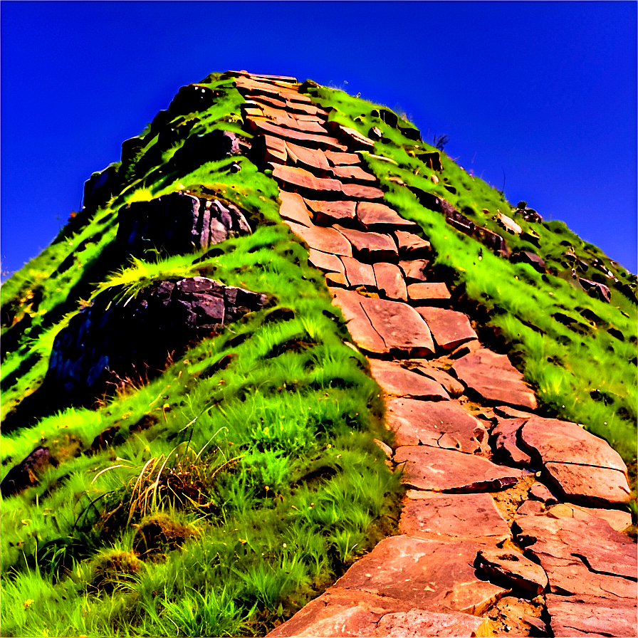 Rocky Hill Climbing Route Png 87