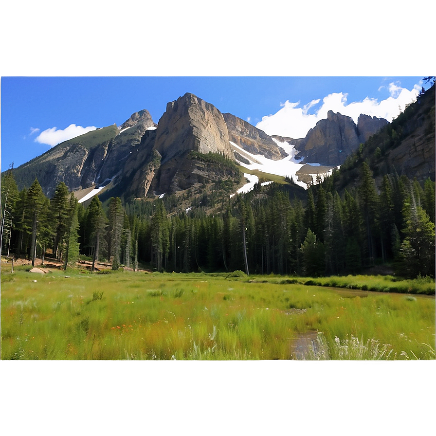 Rocky Mountain National Park Colorado PNG 06112024 PNG with transparent background