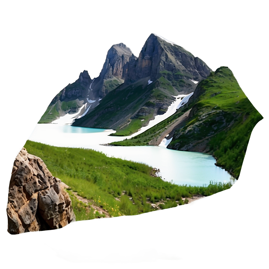 Rocky Mountain Scenery PNG drm PNG with transparent background