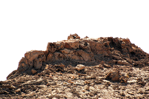 Rocky_ Outcrop_ Arid_ Environment.jpg PNG with transparent background