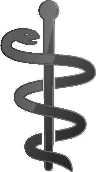 Rodof Asclepius Medical Symbol