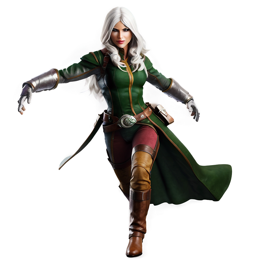 Rogue In Battle Pose Png 73