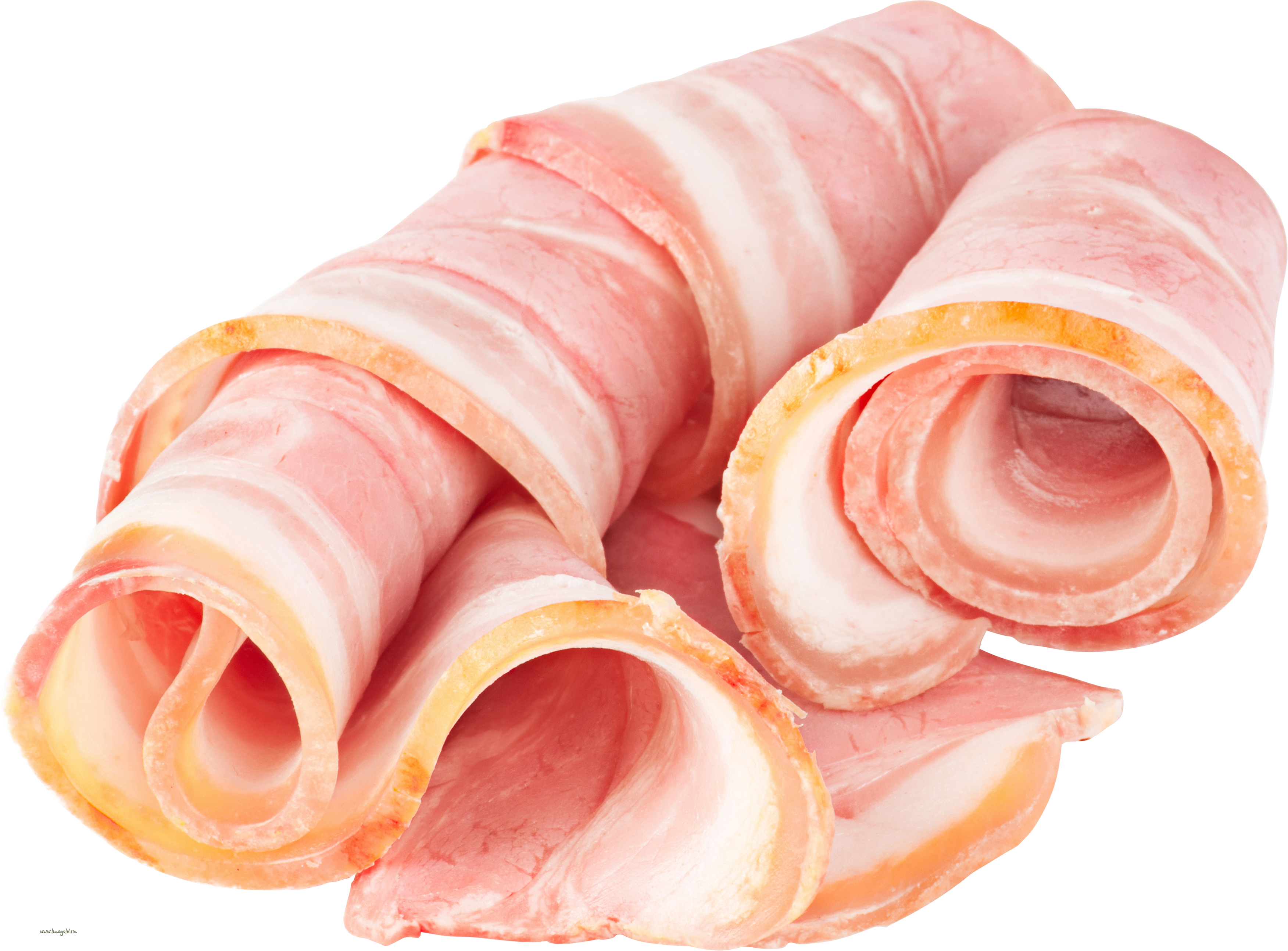 Rolled Bacon Slices