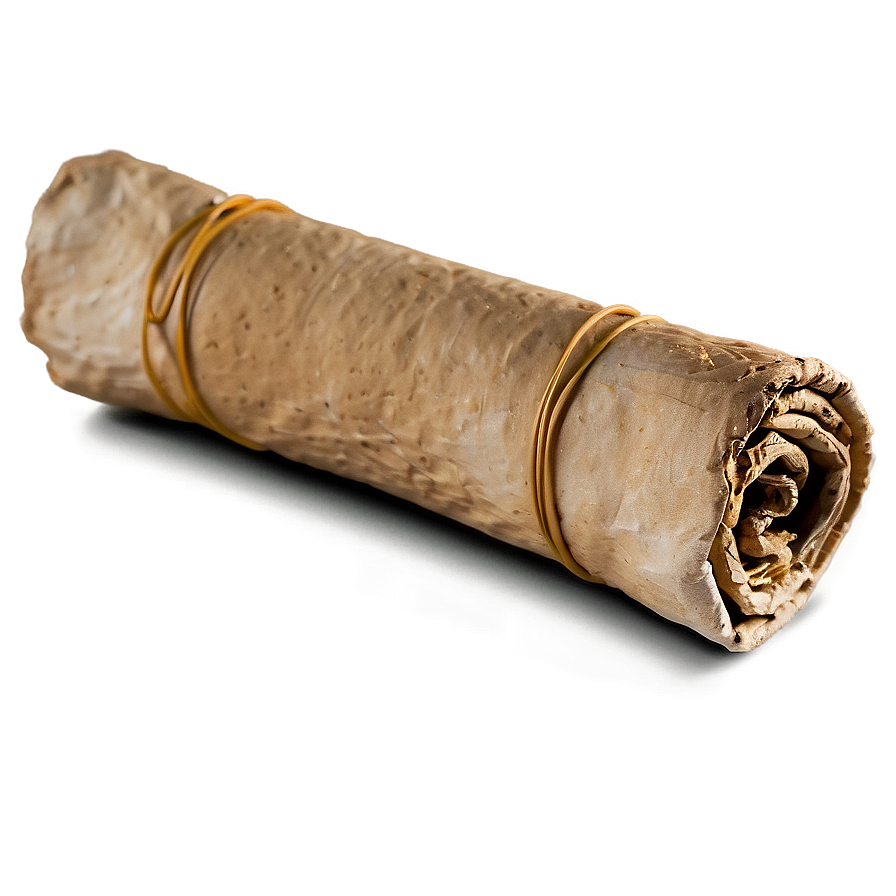 Rolled Papyrus Scroll Png 06262024