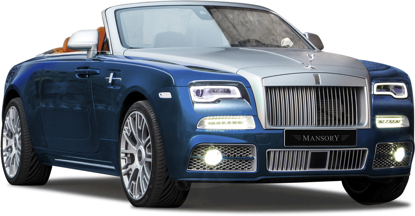 Transparent Dawn Png - Rolls Royce Dawn 2017 Blue, Png Download PNG with transparent background