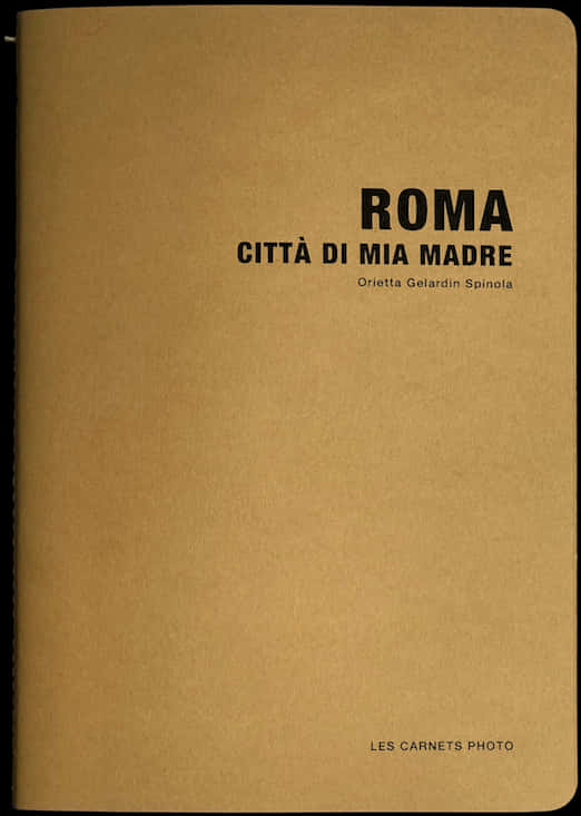 Roma Citta Di Mia Madre Notebook Cover PNG with transparent background