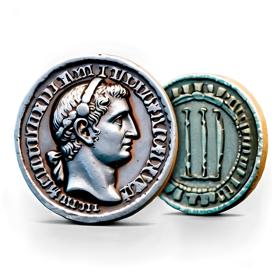 Roman Coin PNG xuo74 PNG image with a transparent background, free high-resolution download
