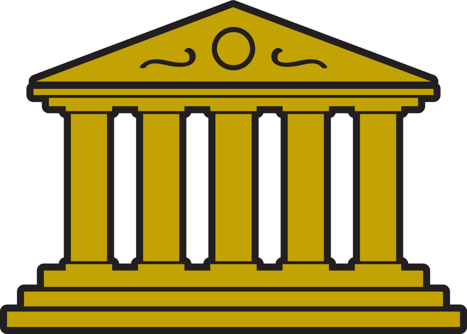 Transparent Rome Clipart - House Structure With Pillars Png, Png Download PNG with transparent background
