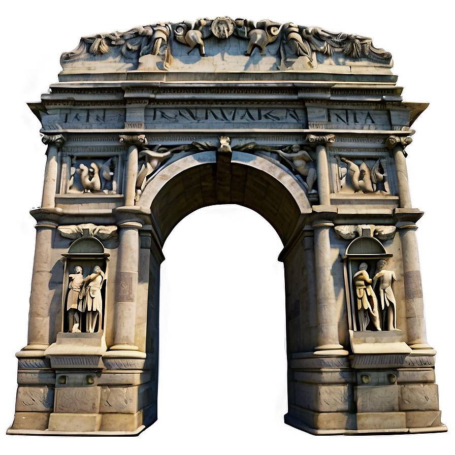 Roman Triumphal Arch Png Bge78