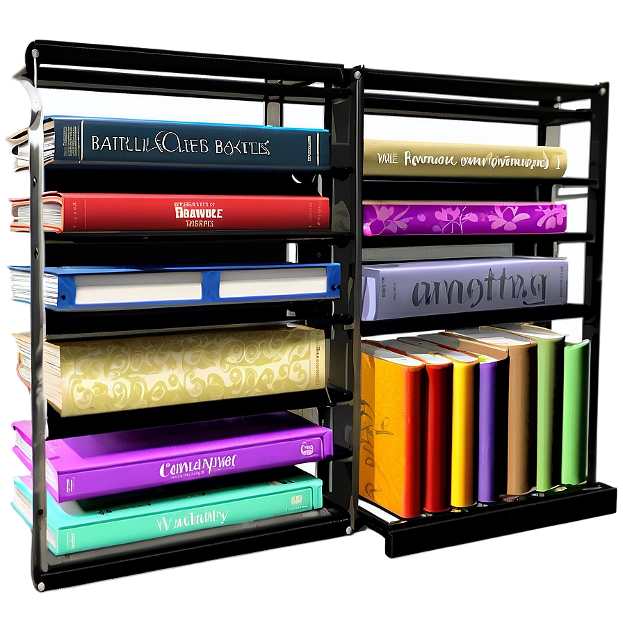 Romance Books Shelf Png Qgt