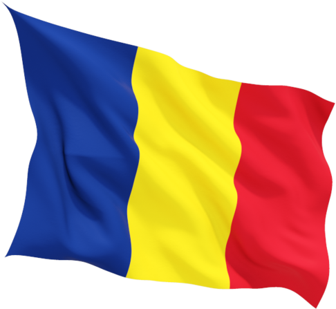 Romanian Flag Waving