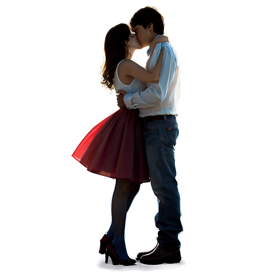 Romantic Anime Kiss Png Seo