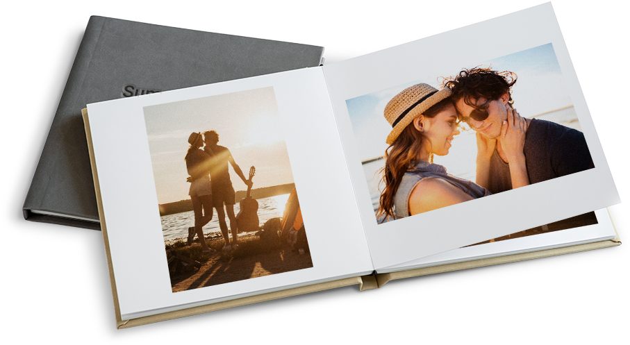 Romantic Beach Sunset Moments PNG with transparent background