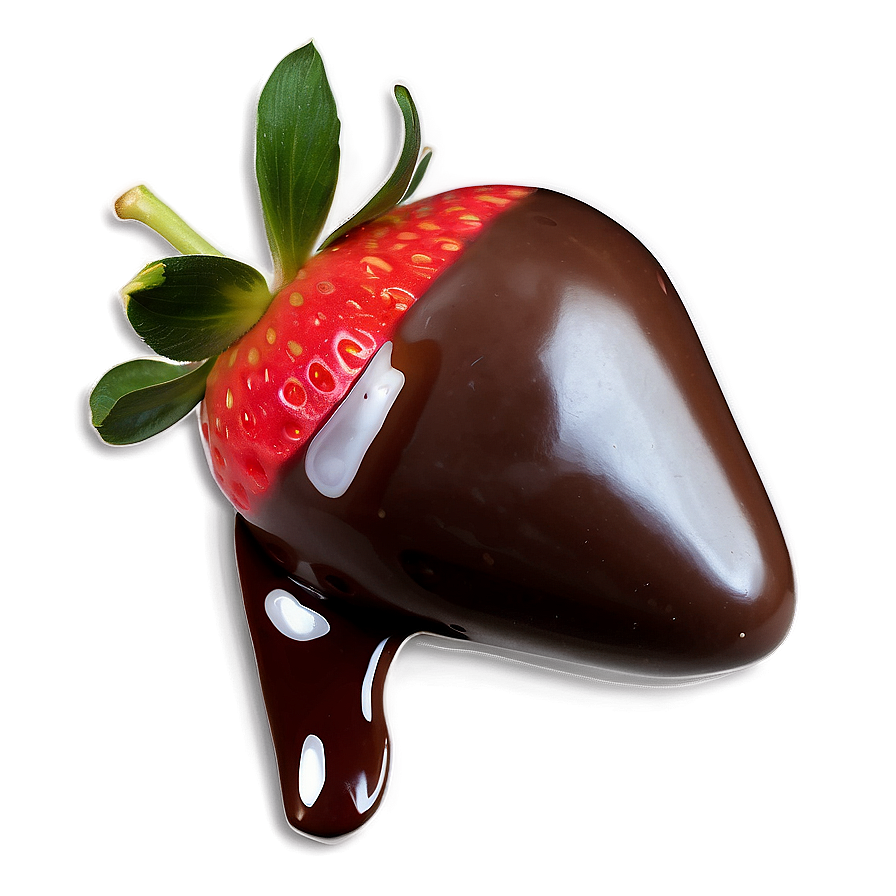 Romantic Chocolate Covered Strawberry Png Lkt