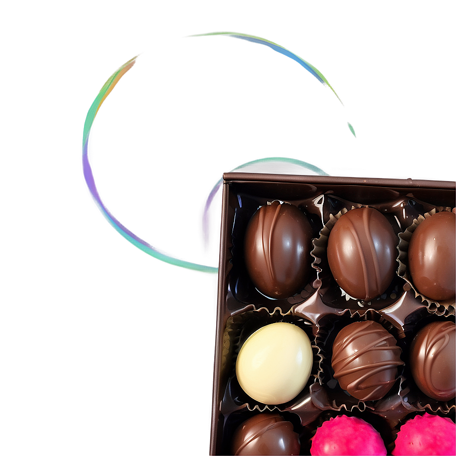 Romantic Chocolate Gift Box PNG upc27 PNG image with a transparent background, free high-resolution download