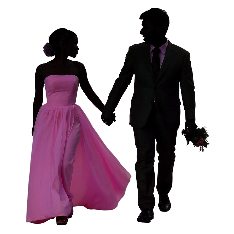 Romantic Couple Silhouette Png 16