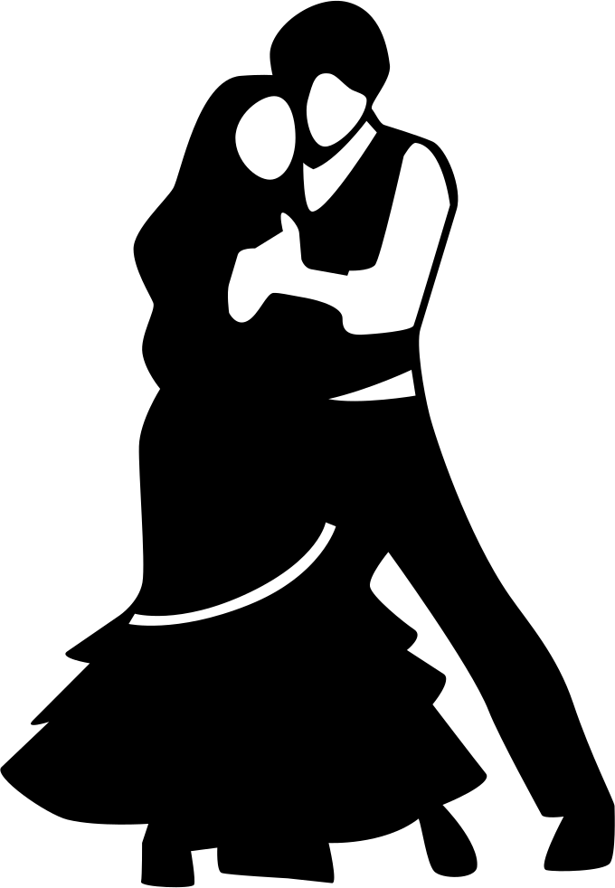 Romantic Dance Silhouette