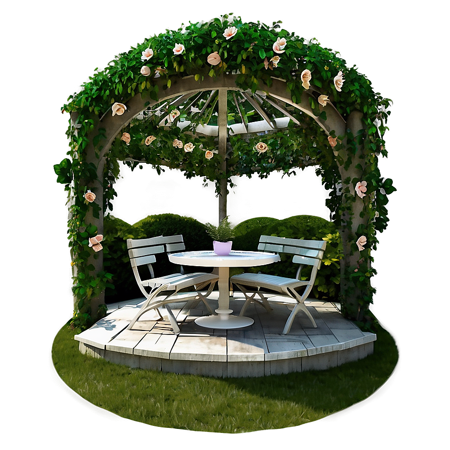 Romantic Garden Settings Png Mbn87