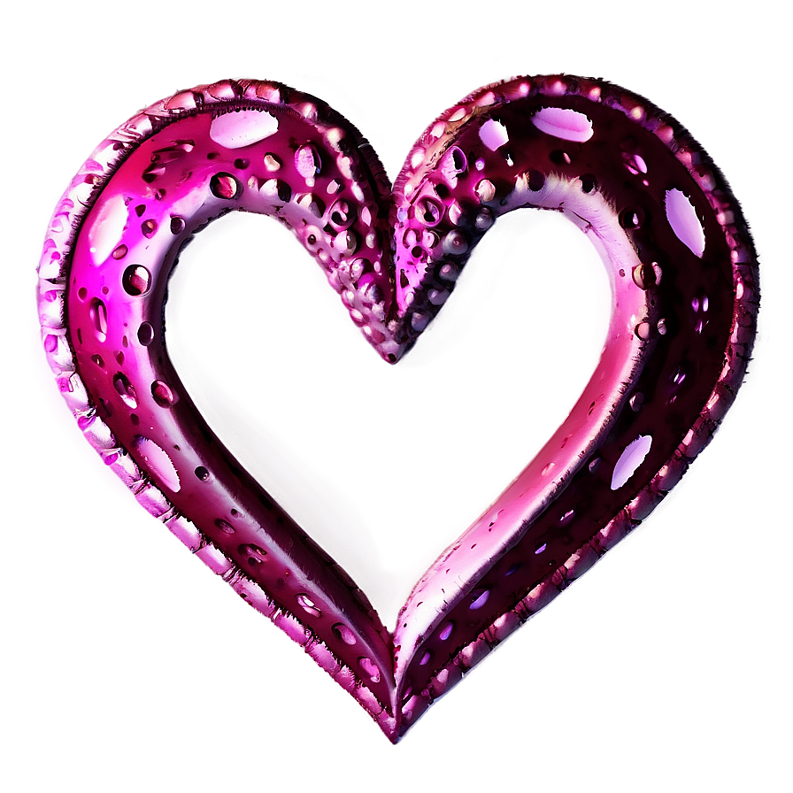 Romantic Heart Overlay Png Mbh