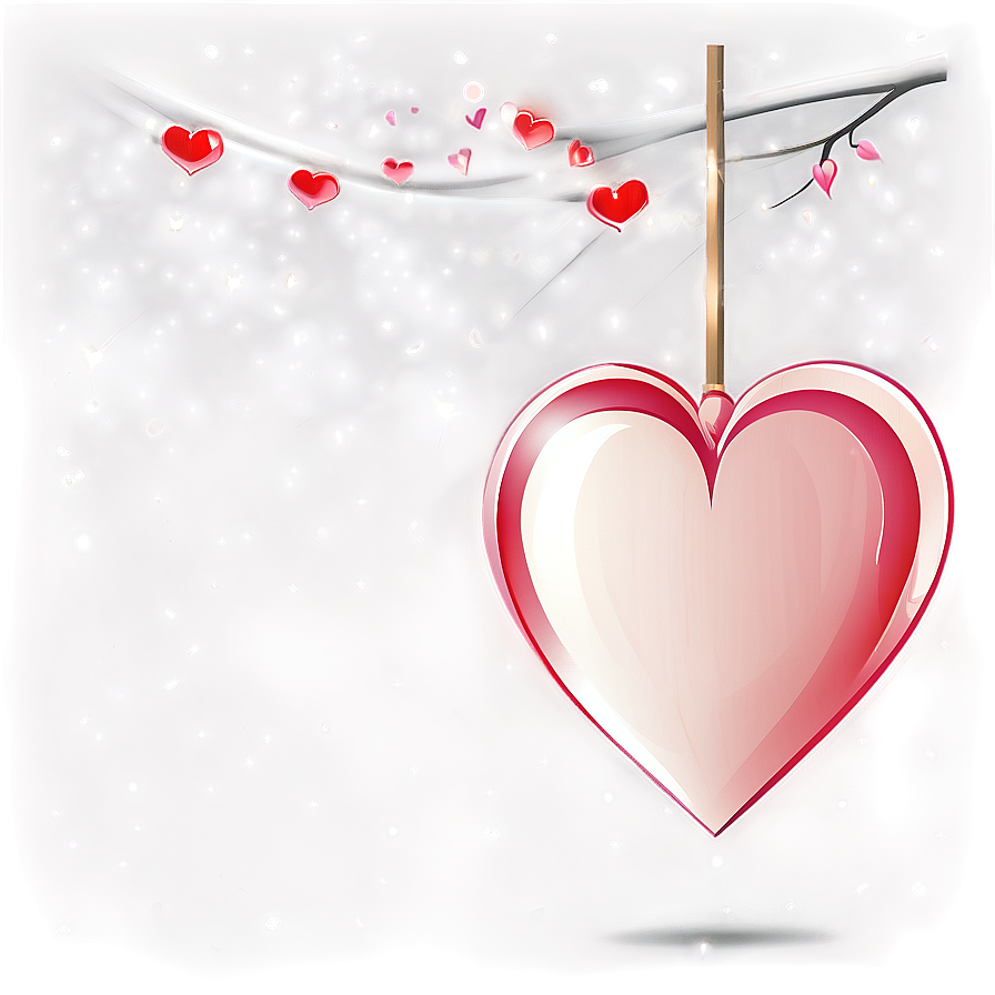 Romantic Heart Vector Png 22