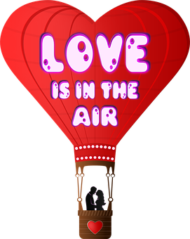 Romantic Hot Air Balloon Love Theme