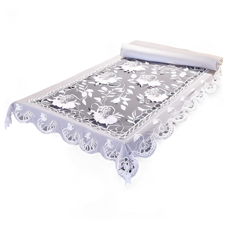 Romantic Lace Sheet PNG 06242024 PNG with transparent background