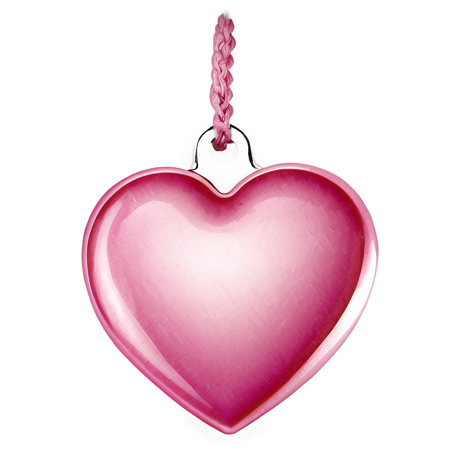 Romantic Pink Heart Png Oqj33