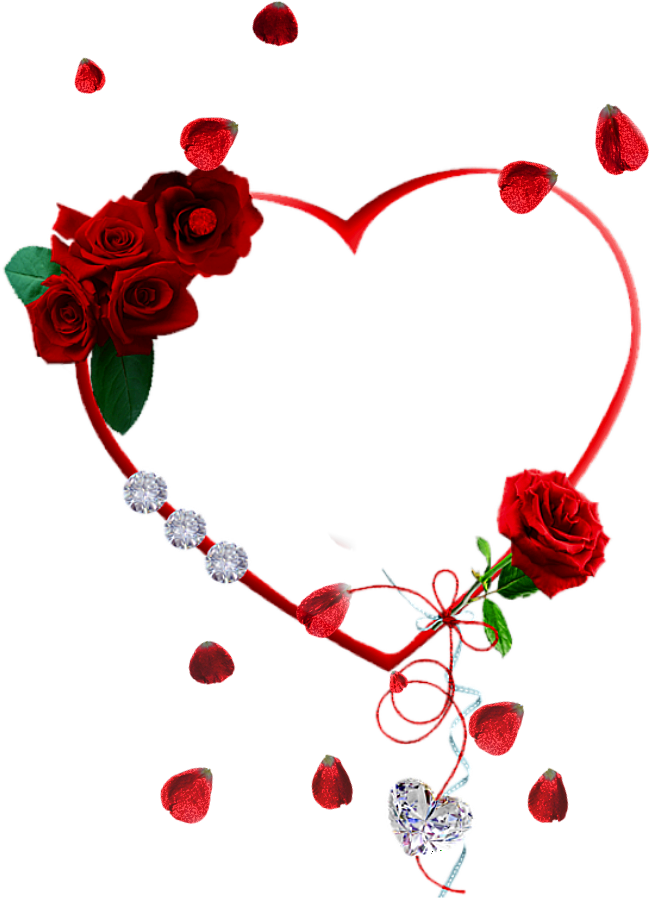 Romantic Red Rose Love Frame.png