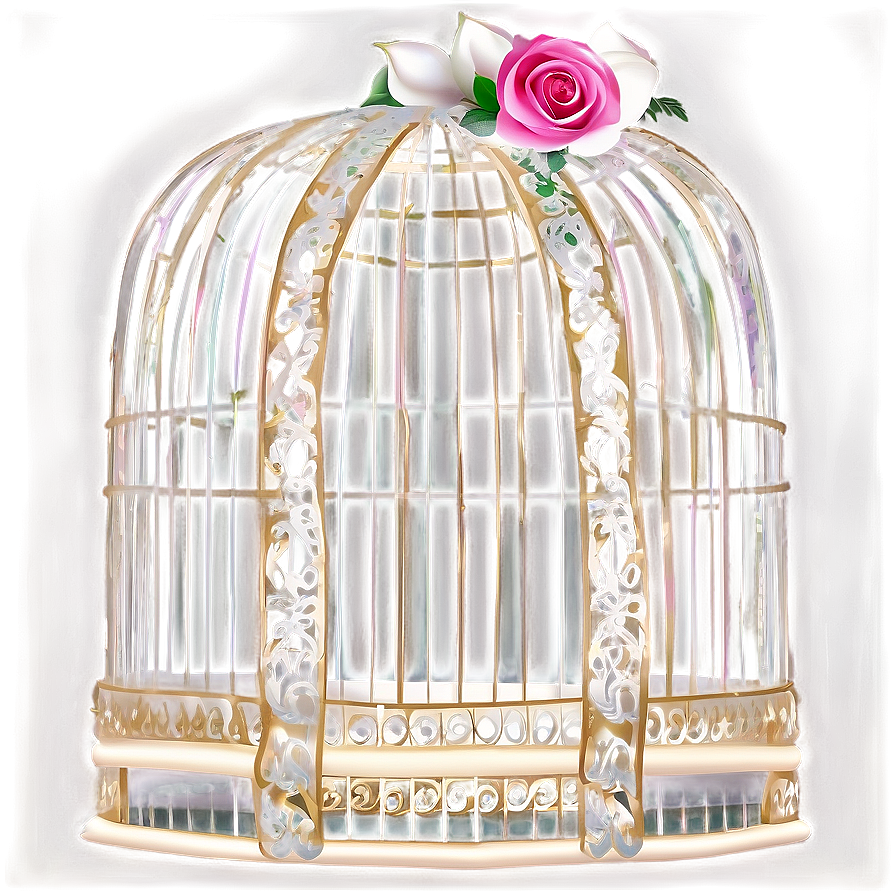 Romantic Wedding Cage Png 84