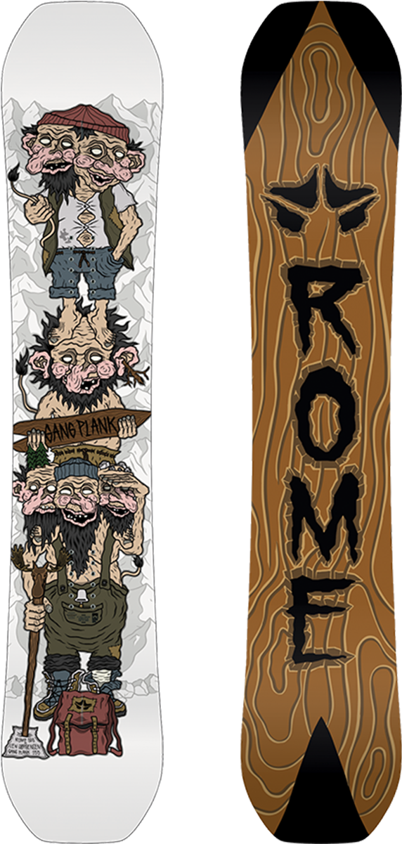 Rome Gangplank Snowboard 2020, HD Png Download PNG with transparent background