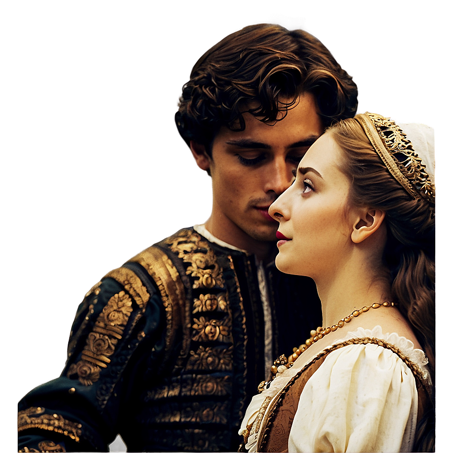 Romeo And Juliet Vintage Art Png 06112024