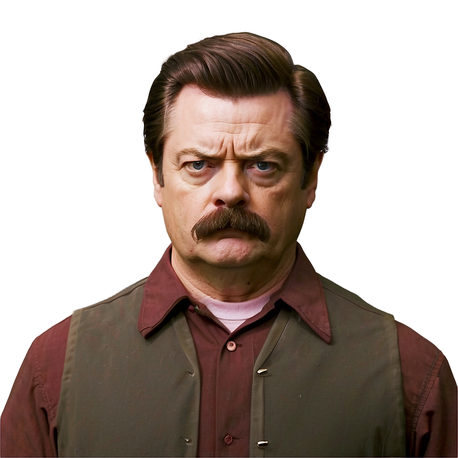 Ron Swanson Avatar Png Vps