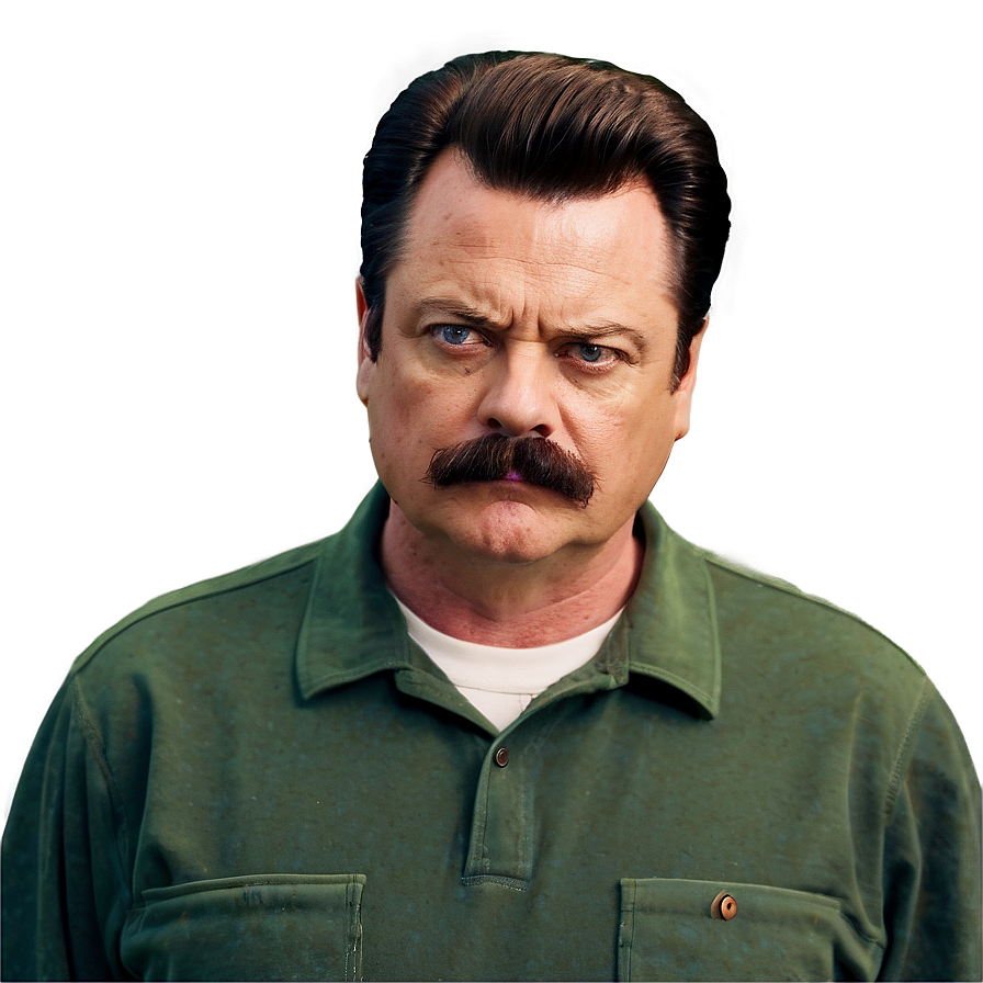 Ron Swanson Hat Png 06242024