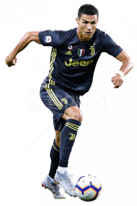 Ronaldoin Action Juventus Kit