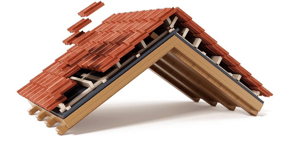 3d Roof Detail Section, HD Png Download PNG with transparent background