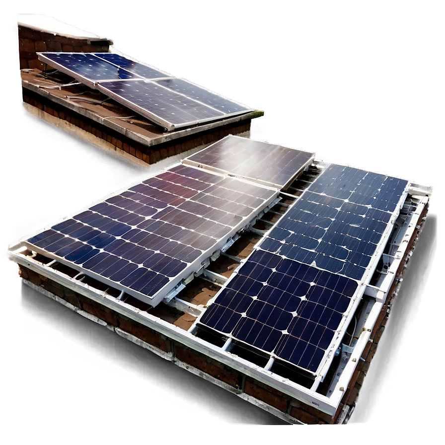 Rooftop Solar Panels PNG yay PNG with transparent background