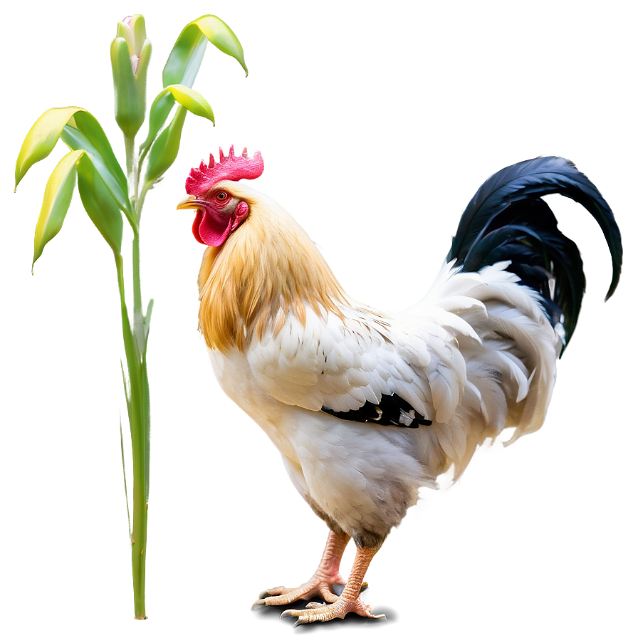 Rooster Crowing Picture Png Kxd