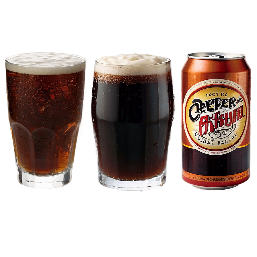 Root Beer Collection Showcase Png Jke70