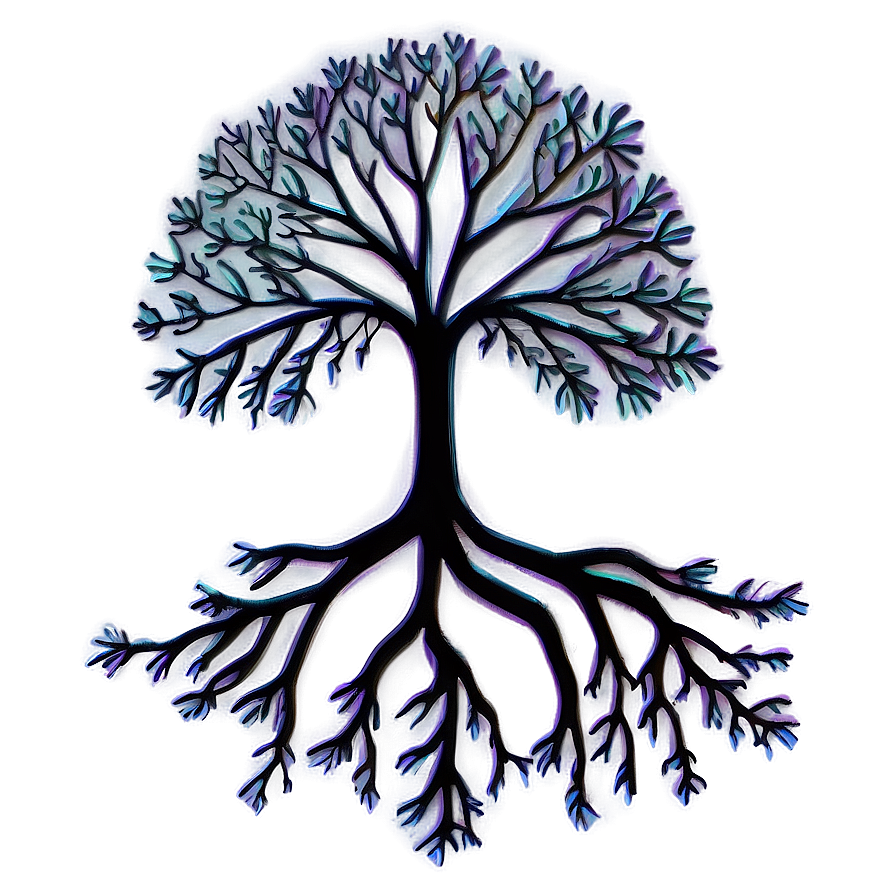 Root System Illustration PNG 06252024 PNG with transparent background
