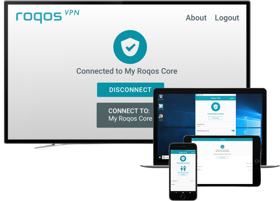 Roqos V P N Connection Devices