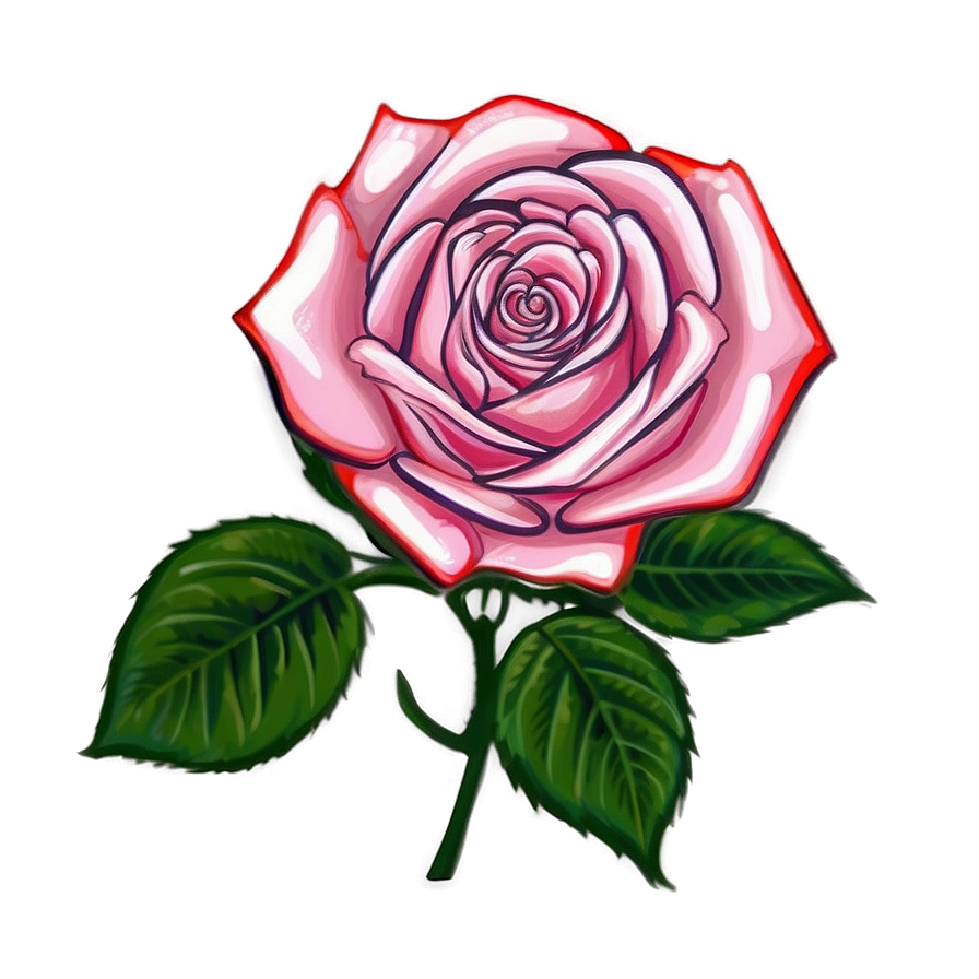 Rose Art Png Cug