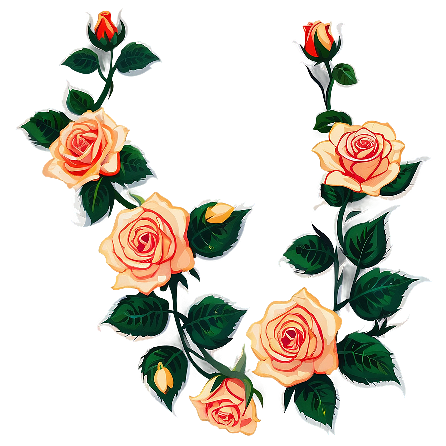 Rose Garden Clipart Png 20