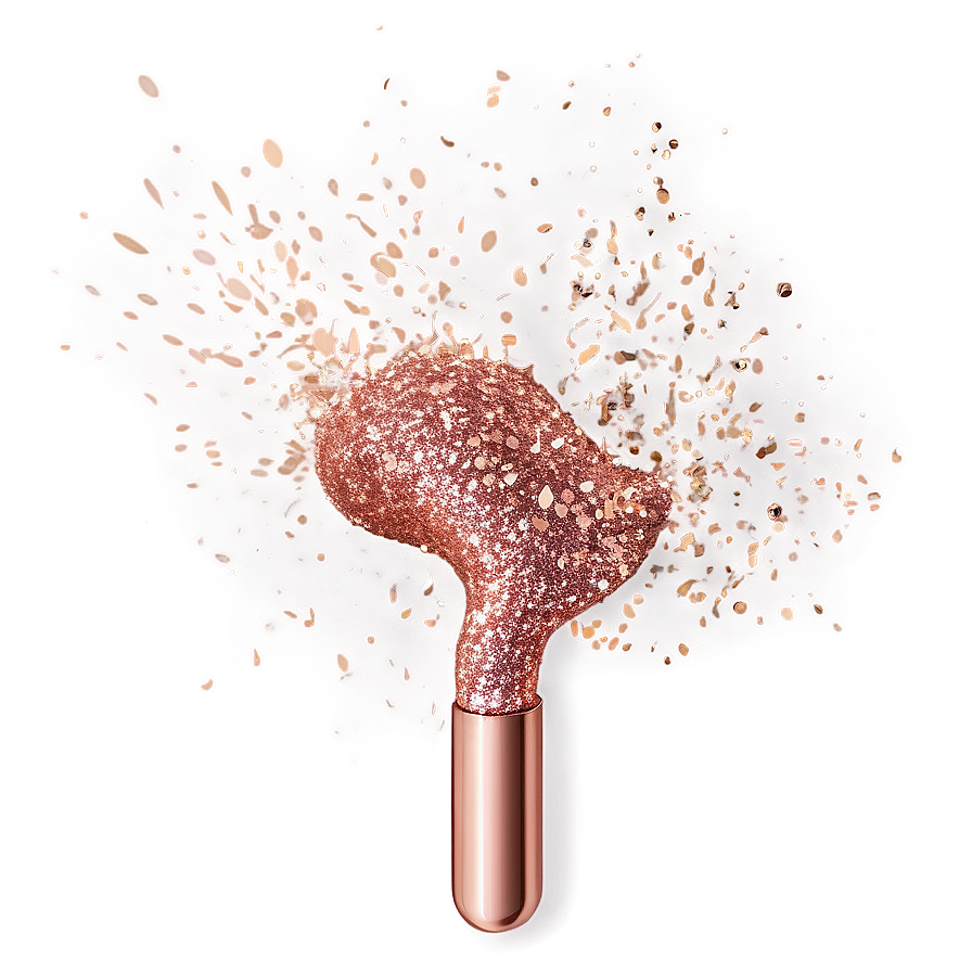 Rose Gold Glitter Splashes Png 90