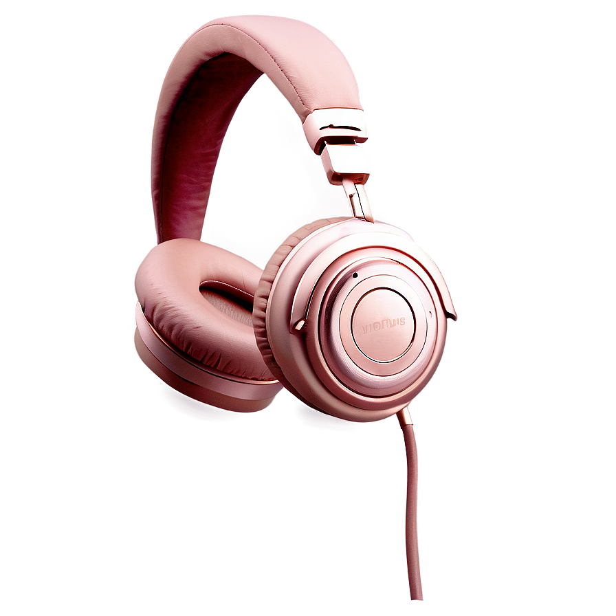 Rose Gold Headphone Png Rml60