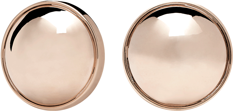 Rose Gold Earrings Png, Transparent Png PNG image with a transparent background, free high-resolution download