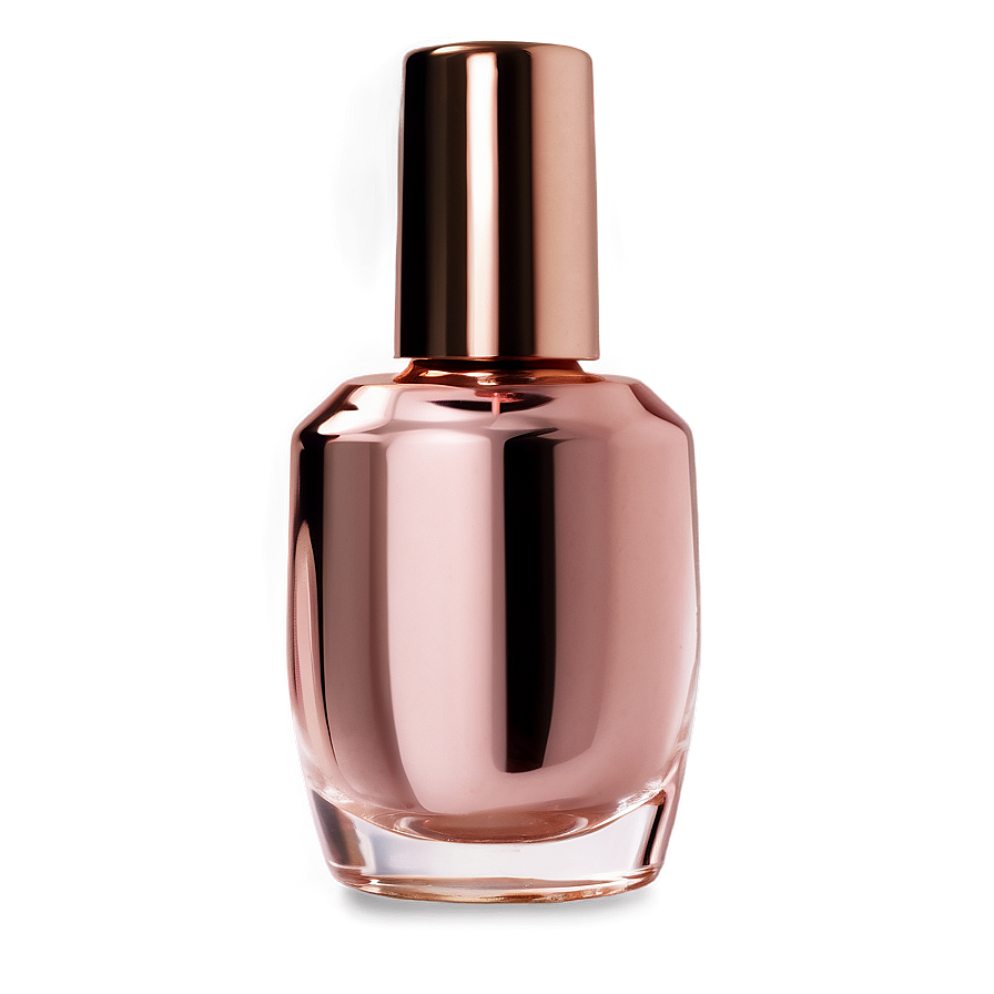 Rose Gold Nail Polish Bottle Png 15 Image